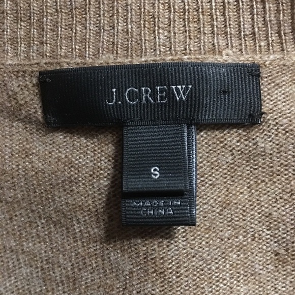 J Crew Brown Needle Punch Lace Sweater - Picture 6 of 7